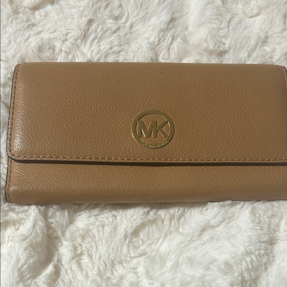 Michael Kors Brown Leather Wallet